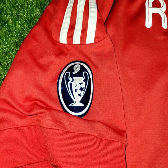 Cristiano Ronaldo Real Madrid UEFA 2011 2012 Third Soccer Jersey Shirt L - Picture 6 of 10